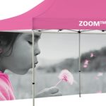 Zoom 20ft Custom Printed Backwall Graphic