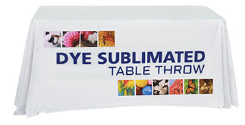 Dye-Sub Table Throw